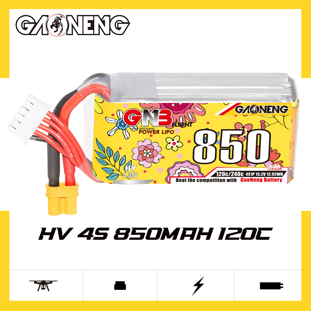 Batterie Lipo GNB 4S améliorée - Drone Battery Li-Ion avis et prix