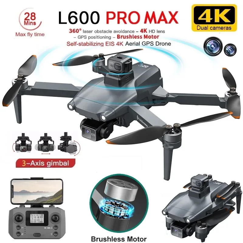 Drone GPS professionnel L600 P - Drone Battery Case avis et prix